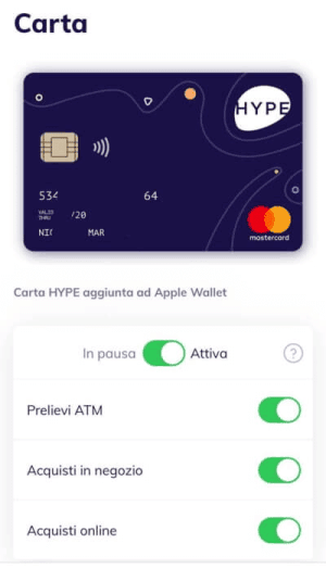 carta HYPE