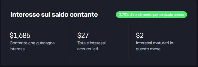 interessi liquidita etoro