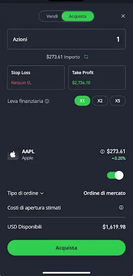 eToro app