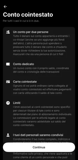 Revolut conto cointestato condizioni