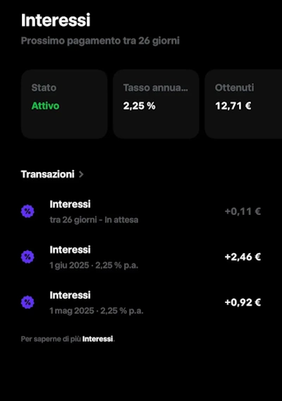 Trade Republic app interessi sulla liquidità